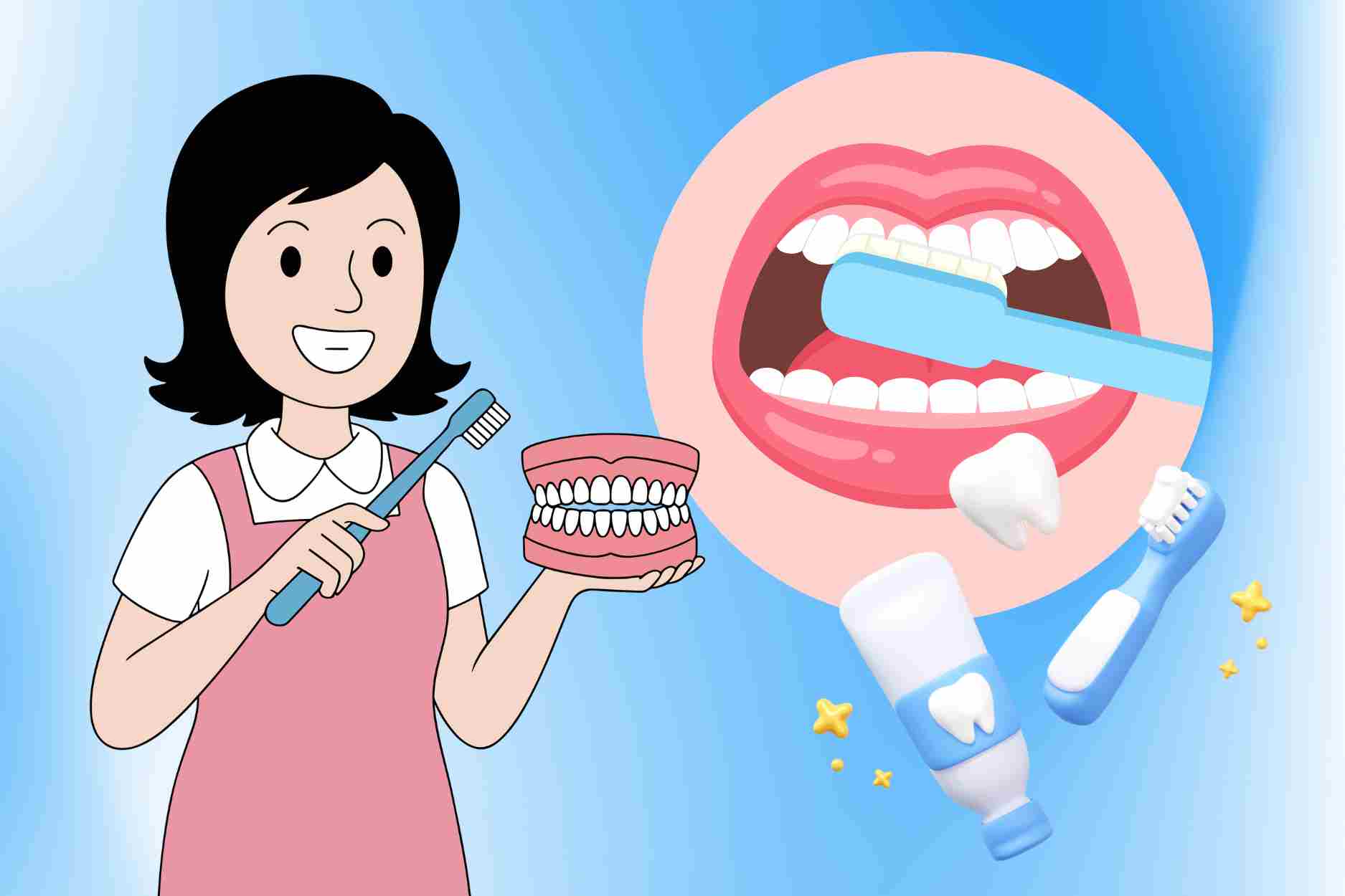 The importance of periodic oral hygiene
