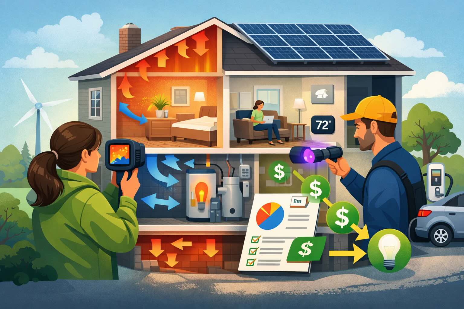 Technology helps homeowners automatically detect electricity consumption points in living space