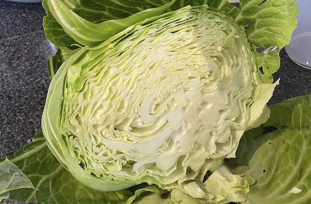 To support natural belly fat reduction, housewives can take advantage of cabbage soup. Photo: Kieu Vu