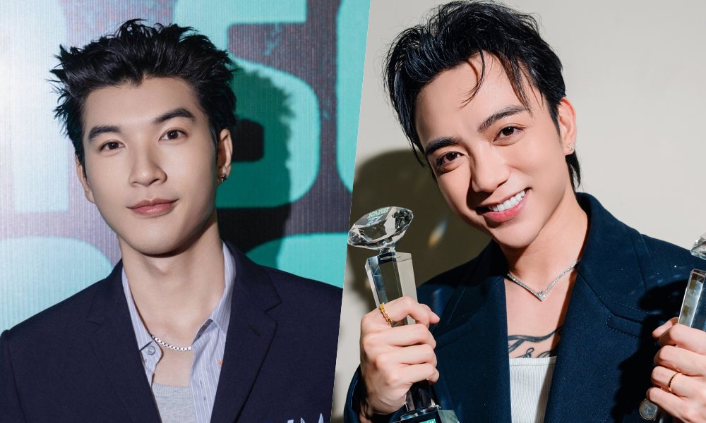 HIEUTHUHAI, Soobin Hoang Son appear in the same awards ceremony. Photo: BTC