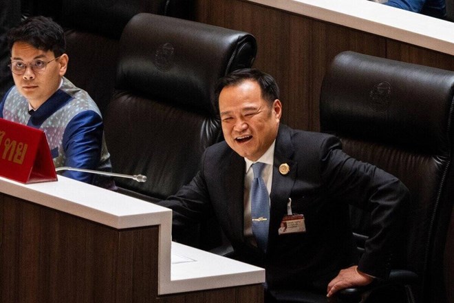 Thai Prime Minister Anutin Charnvirakul. Photo: AFP