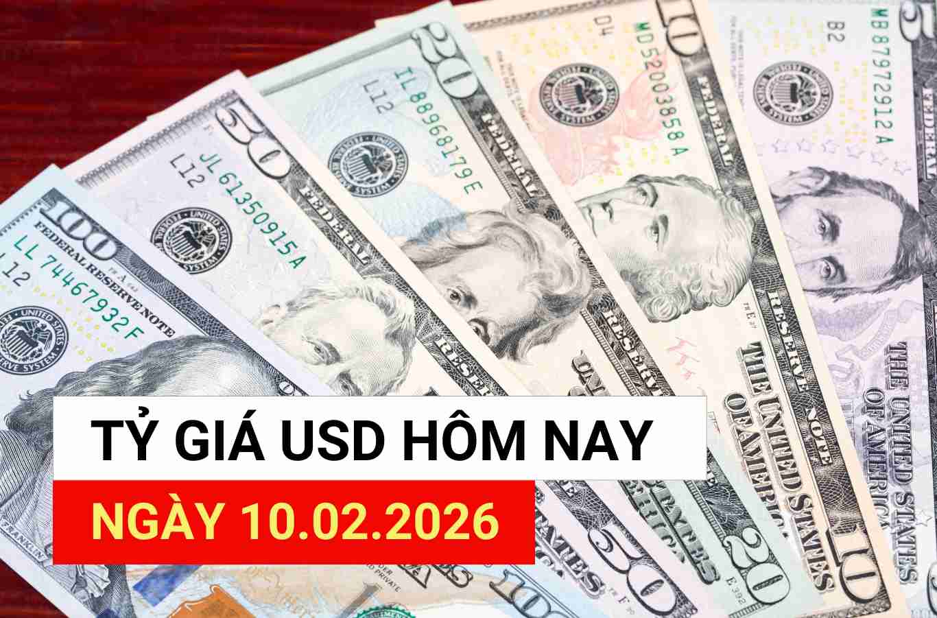 USD exchange rate today 10. 2. 2026.