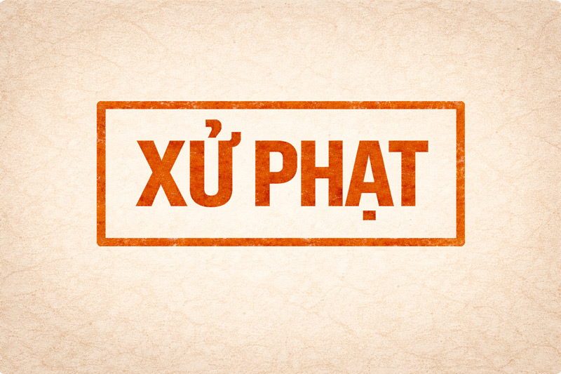 Lao Cai Provincial Department of Construction has fined the enterprise for reporting incorrectly according to reality. Photo: Dinh Dai