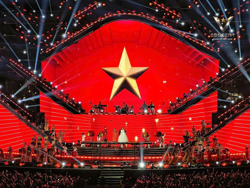 Sự kiện V Concert - Rạng rỡ Việt Nam. Ảnh: Ban tổ chức