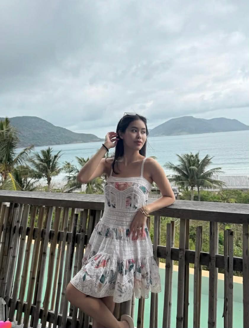 Con gái tỉ phú Johnathan Hạnh Nguyễn khoe ảnh du lịch Côn Đảo. Ảnh: Cắt từ video.