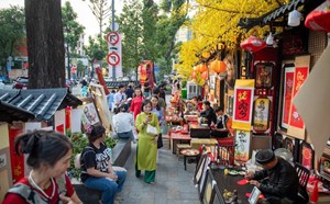Bustling Tet in Ho Chi Minh City, a series of destinations and festivals attract spring tourists
