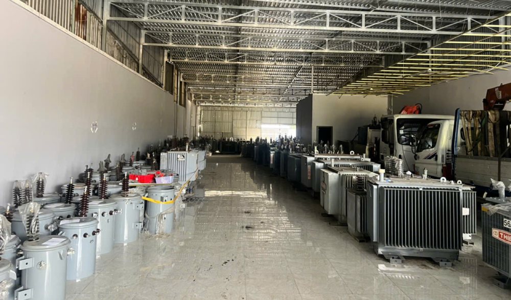 Công an đã triệt phá thành công đường dây sản xuất, buôn bán máy biến áp giả. Ảnh: CACC