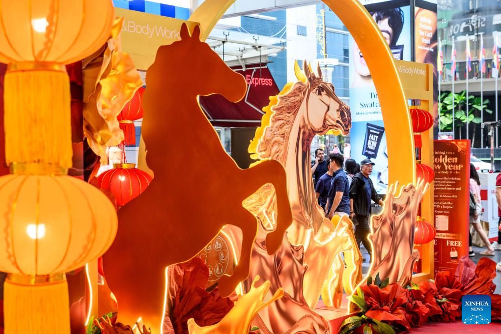 Spirit horse" is a familiar Tet greeting in China, wishing abundant health and perseverance. Photo: Xinhua