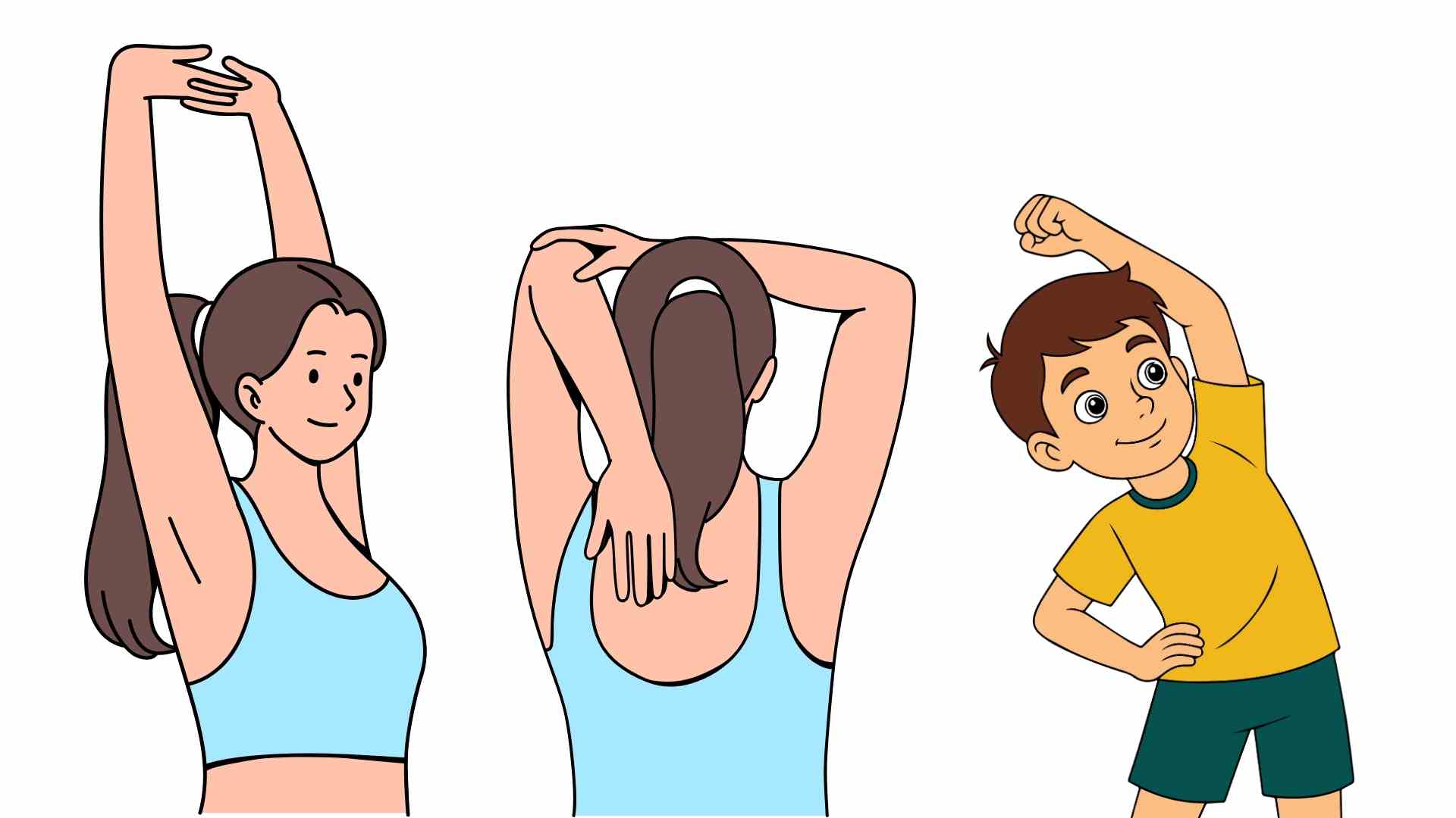 Muscle relaxation exercises can help you have a healthy body. Graphics: Ha May