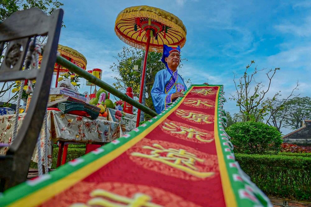 Từ năm 2015, Trung tâm Bảo tồn Di tích Cố đô Huế đã phục dựng Lễ Thướng Tiêu dựa trên tư liệu lịch sử, xây dựng thành kịch bản nghi lễ mang tính biểu trưng, tổ chức vào sáng 23 tháng Chạp hằng năm.