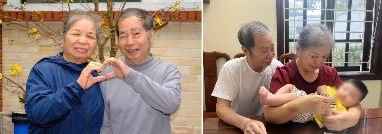 четыре поколения живут вместе