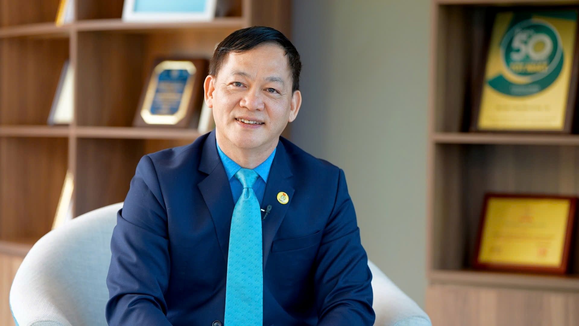 Ông Đào Mạnh Kiên - Chủ tịch công đoàn Vietnam Airlines, người đã có nhiều năm gắn bó và tâm huyết với những chuyến bay đoàn viên.