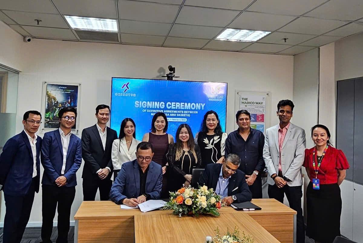 Marico South-East Asia Corporation (MSEA) đã ký kết để mua lại 75% cổ phần Công ty Cổ phần Skinetiq. Ảnh: Marico