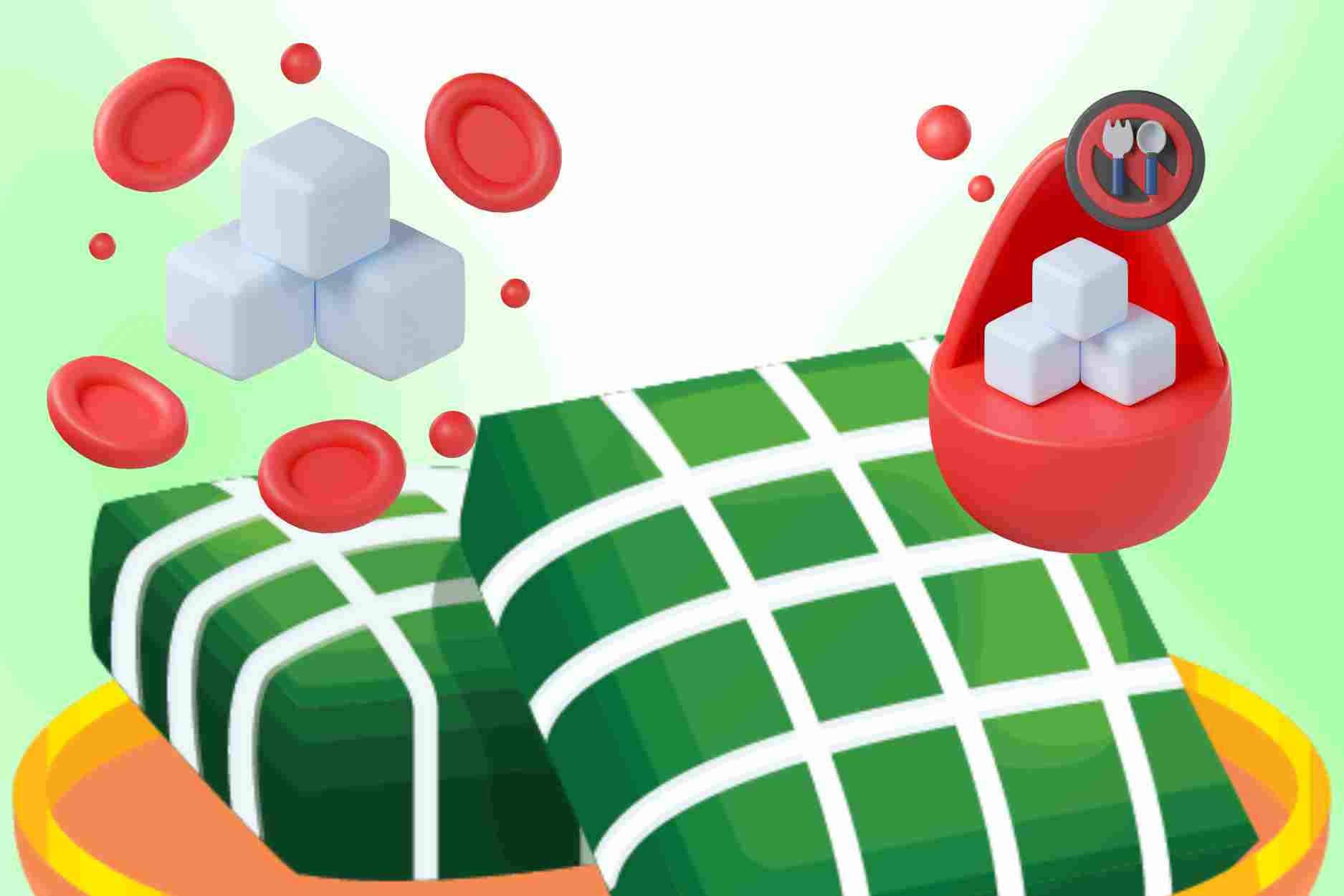 Eating banh chung properly helps stabilize blood sugar during Tet
