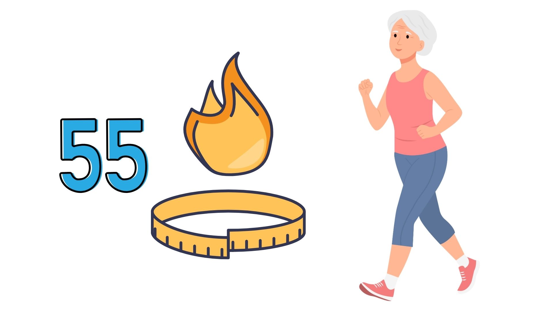 Walking every day helps control belly fat and maintain fitness after age 55. Graphics: Thanh Thanh