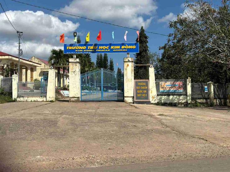 Kim Dong Elementary School, Dak Lak. Photo: Bao Trung