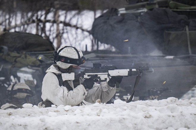 Ejército noruego. Foto: AFP