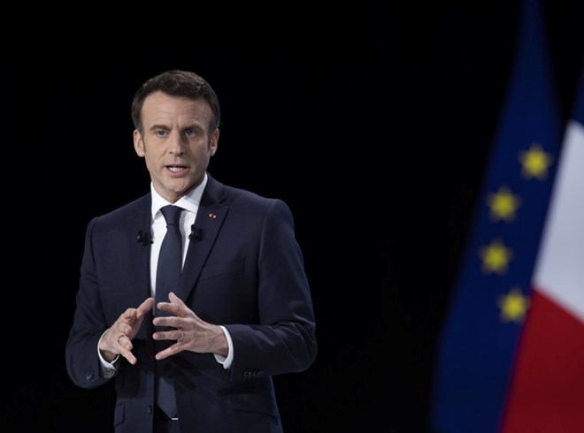 Tổng thống Pháp Emmanuel Macron. Ảnh: Xinhua