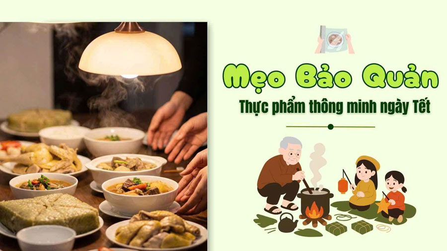 Smart food preservation tips for Tet