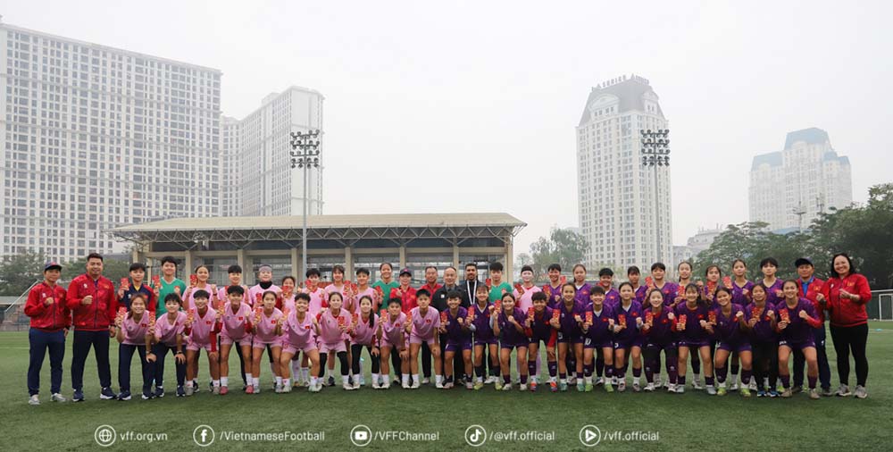 VFF động viên lực lượng nữ trẻ trước thềm năm 2026. Ảnh: VFF