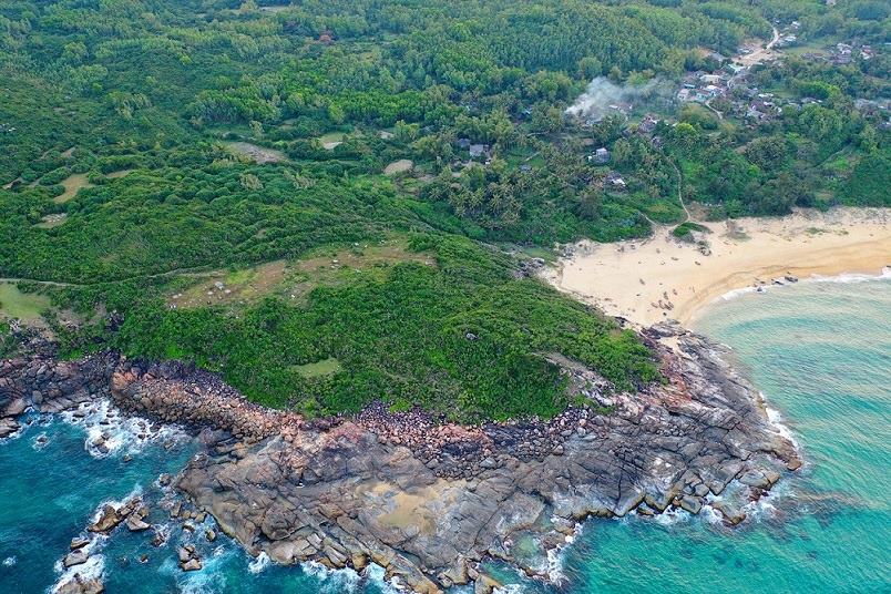 Làng Gò Cỏ ở phường Phổ Thạnh, nơi có trảng muốn 2.000 năm tuổi. Ảnh: Hợp tác xã Gò Cỏ