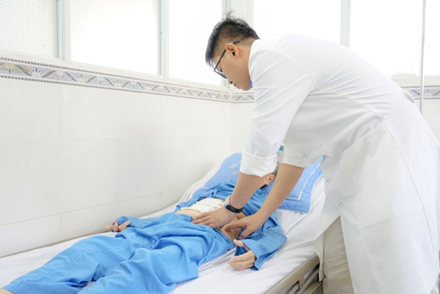 Stomach cancer patients are miraculously saved by doctors. Photo: BVCC