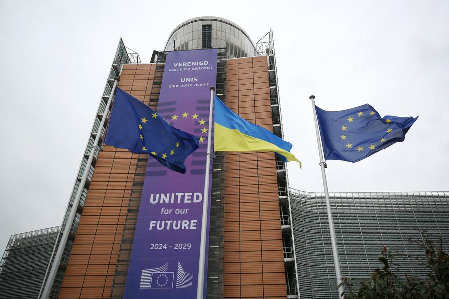 Europe increases aid to Ukraine by 67% in 2025. Photo: Xinhua