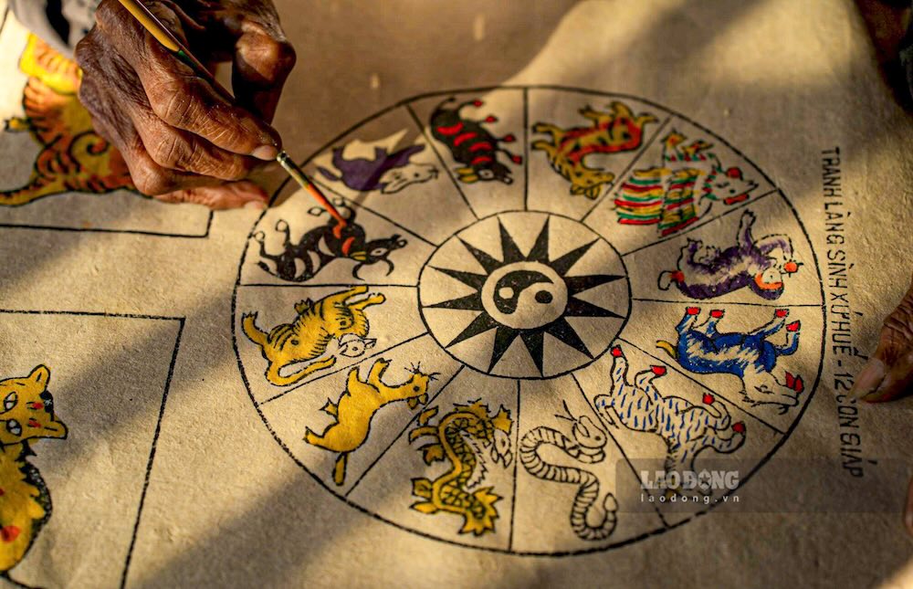 Những bức tranh với độ thẩm mỹ cao được duy trì qua nhiều thế hệ.