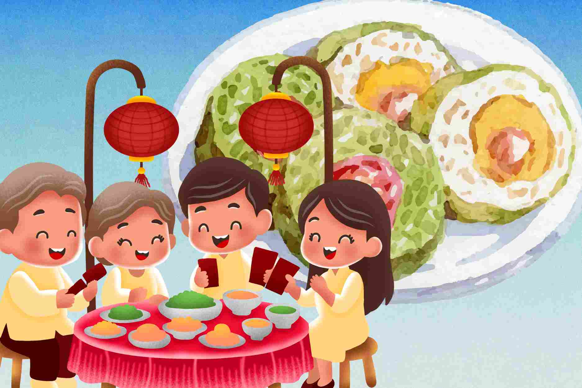 Be careful of "calorie bombs" from Tet feasts