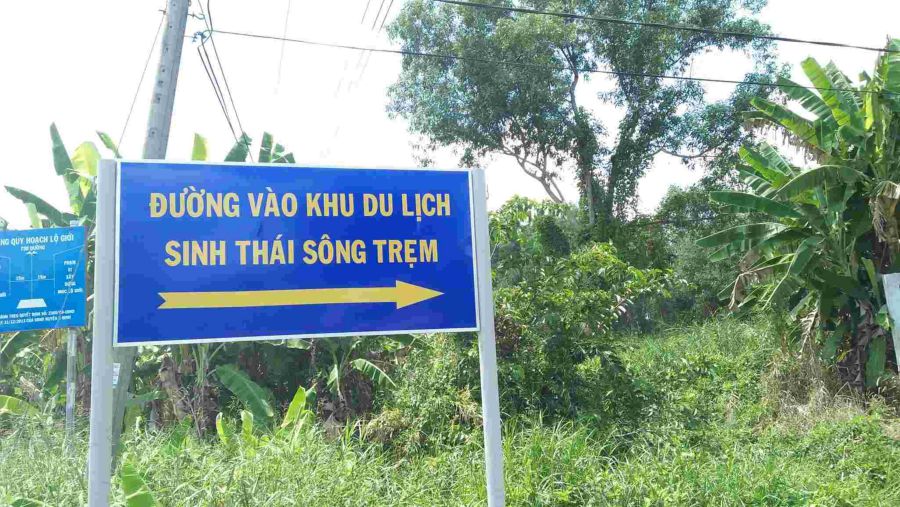 Song Trem eco-tourism area, a unit directly under U Minh Ha Co., Ltd., Ca Mau, has prolonged bad debts. Photo: Nhat Ho
