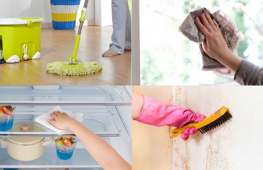 Secrets to cleaning the house gently and tirelessly