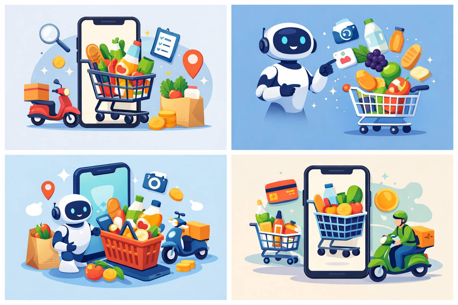 Uber Eats tests AI assistant to support grocery shopping