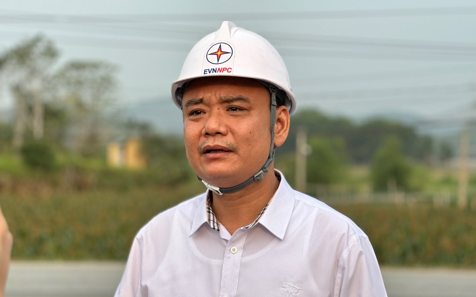 Ông Đỗ Trường Giang - Phó Giám đốc Công ty Điện lực Tuyên Quang. Ảnh: Cường Ngô