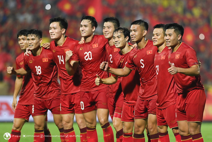 Đội tuyển Việt Nam hướng tới mục tiêu giành vé dự VCK Asian Cup 2027, bảo vệ ngôi vương ASEAN Cup 2026. Ảnh: Minh Dân