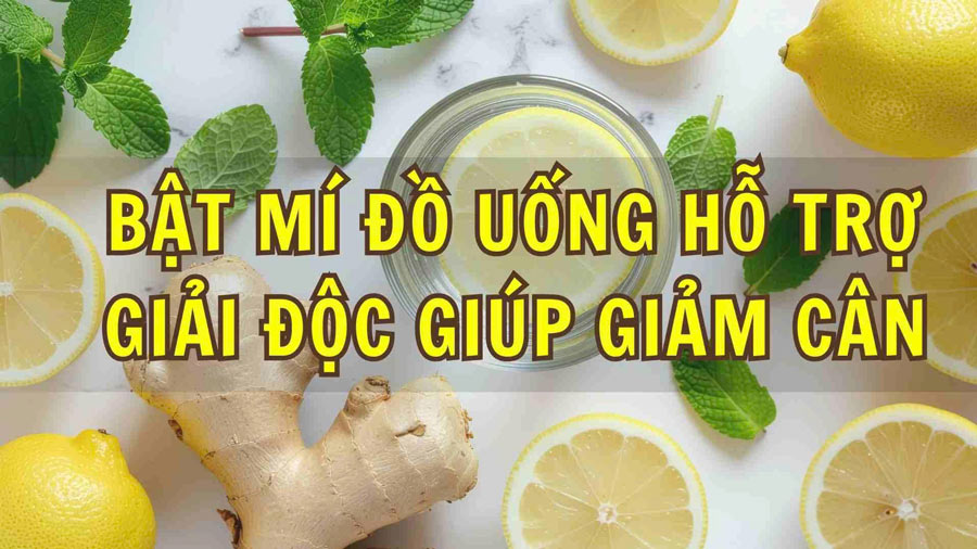 Revealing detoxifying drinks that help lose weight