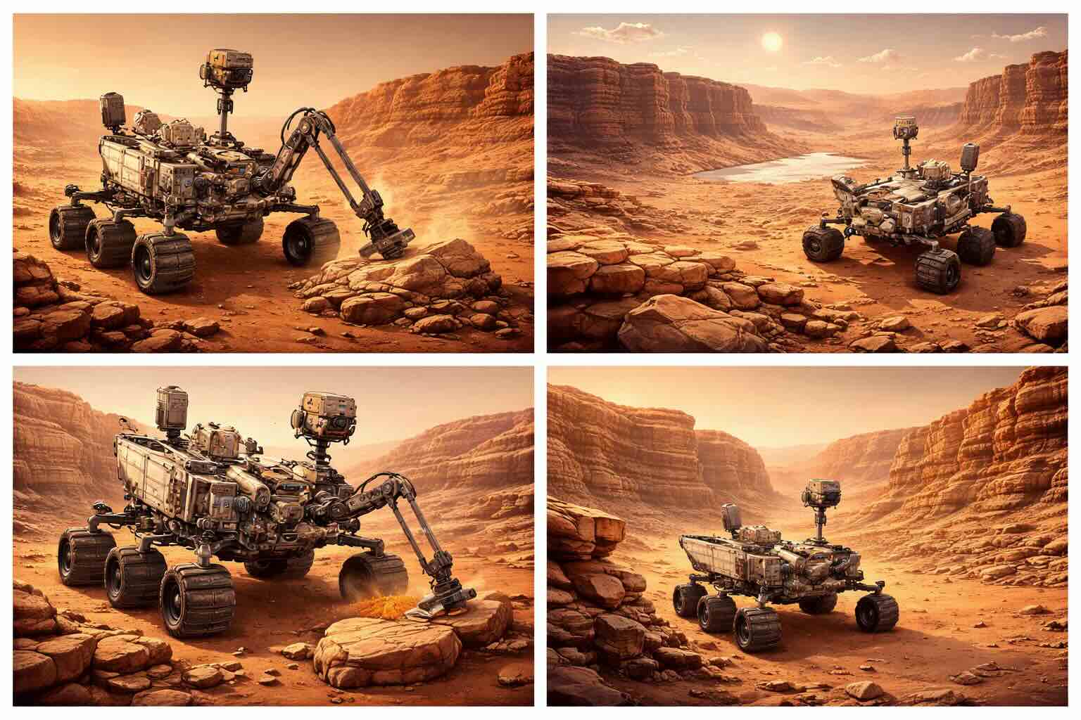 NASA questions the origin of organic molecules on Mars