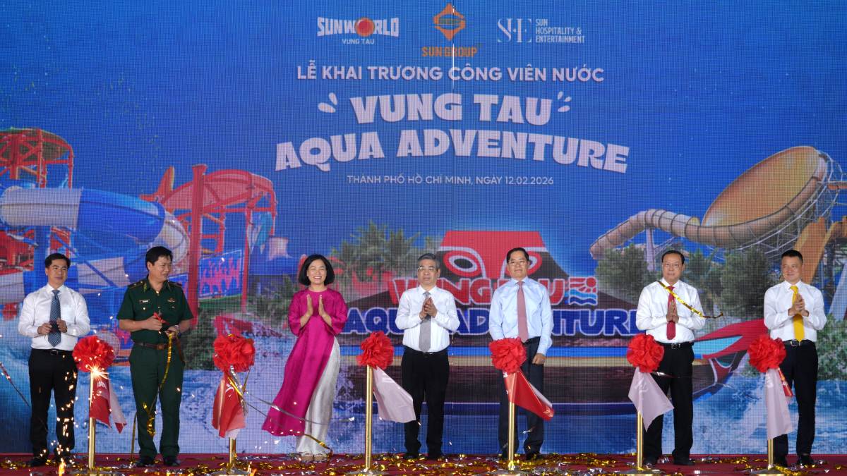 サンワールド・ブンタウ・アクアア・アドベンチャーウォーターパークがオープン。写真:タイン・アン