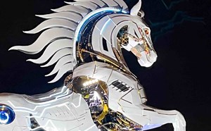Golden horse 4.0, a mascot carrying a clear development message of Da Nang