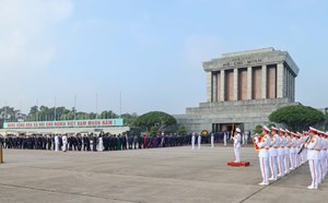 Party and State leaders will visit Uncle Ho's Mausoleum on the occasion of the 2026 Lunar New Year
