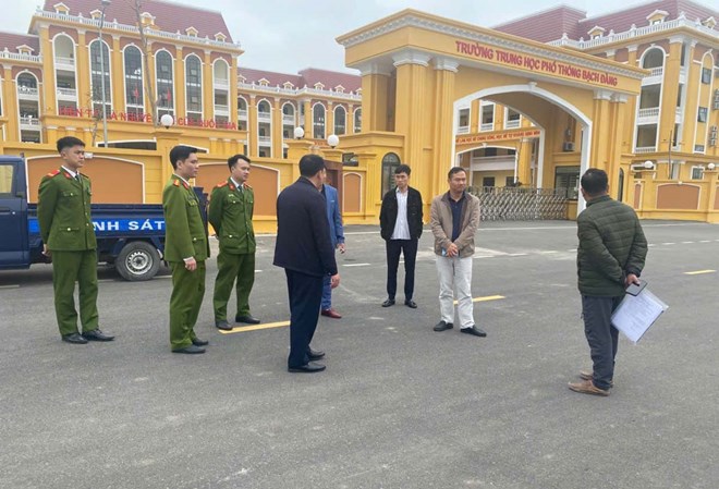 Xác minh phản ánh nợ lương công nhân tại công trình trường học ở Quảng Ninh