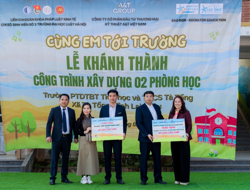 Project "Together to School 2025". Photo: Thai Ha