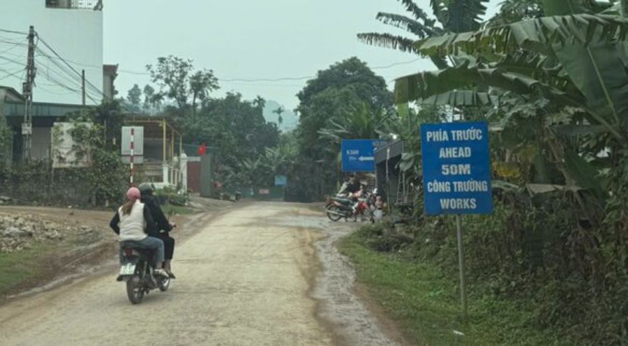 People's travel is basically convenient, and the dust situation has decreased significantly. Photo: Minh Chuyen