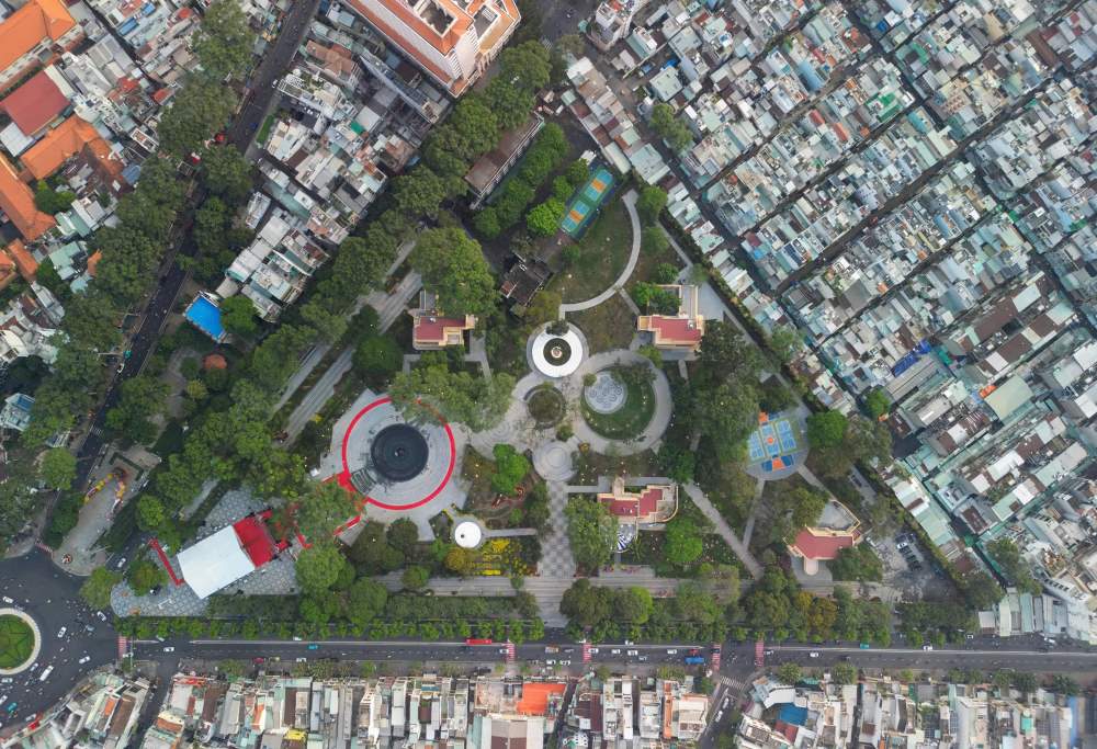 Công viên số 1 Lý Thái Tổ là minh chứng cho chiến lược phát triển bền vững, đặt con người và ký ức đô thị làm trung tâm. Ảnh: Anh Tú