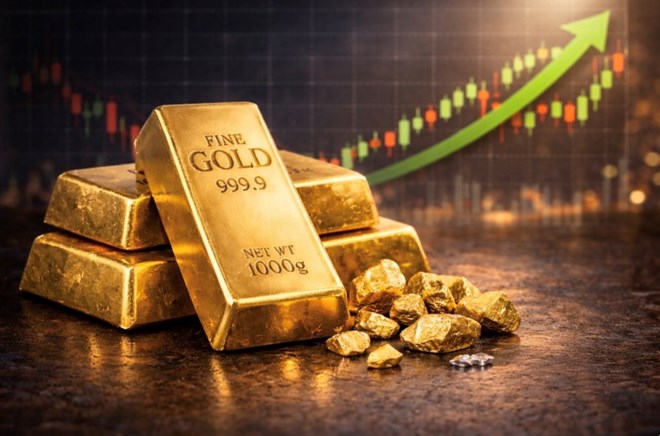 Cập nhật giá vàng sáng 14.2: Vàng thế giới hồi phục mạnh