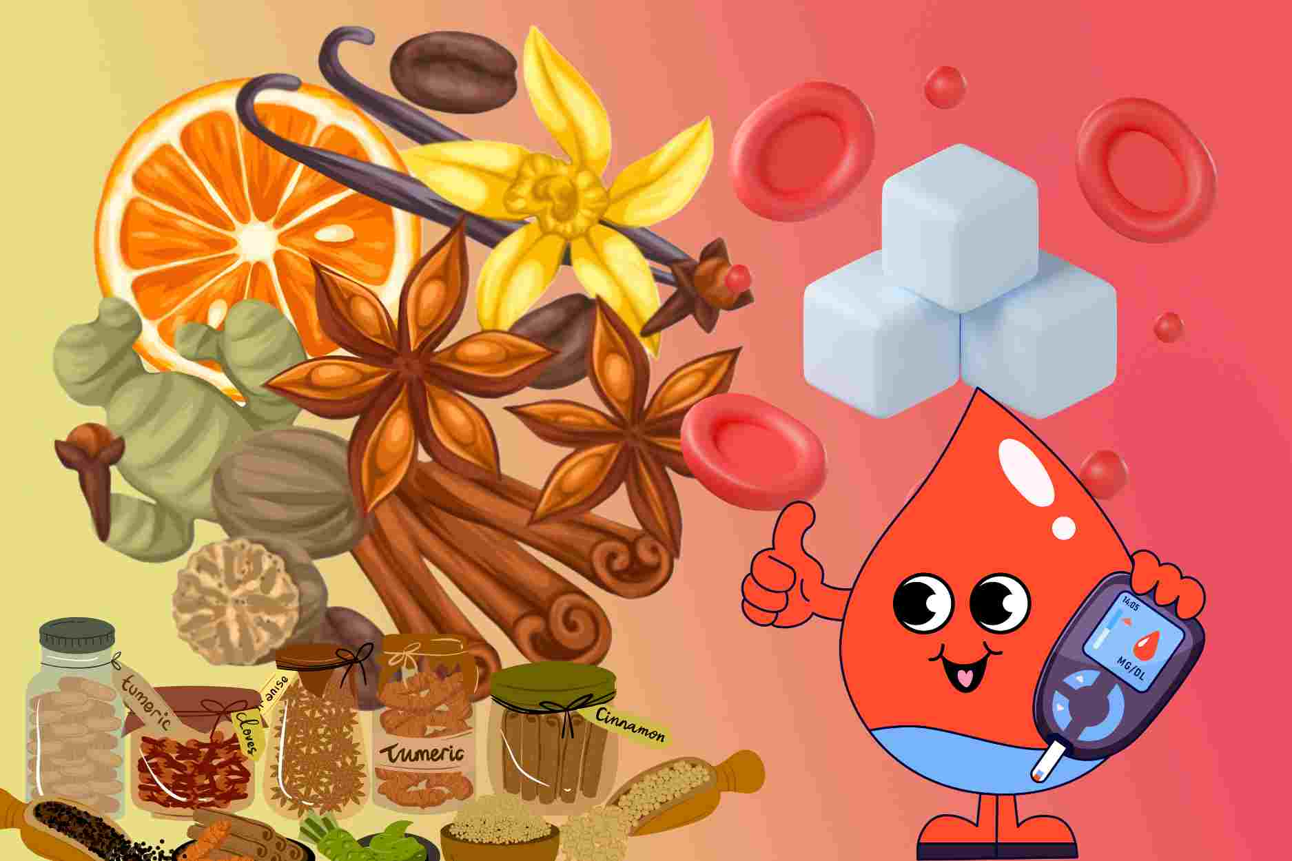 Spices that are beneficial for blood sugar during holidays and Tet