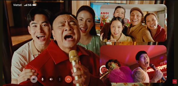 Tính năng quản lý hộ gia đình đóng vai trò “quản gia số” giúp kết nối các thành viên (hình ảnh từ phim quảng cáo Tết “Dân chơi 5G” của Viettel Telecom)