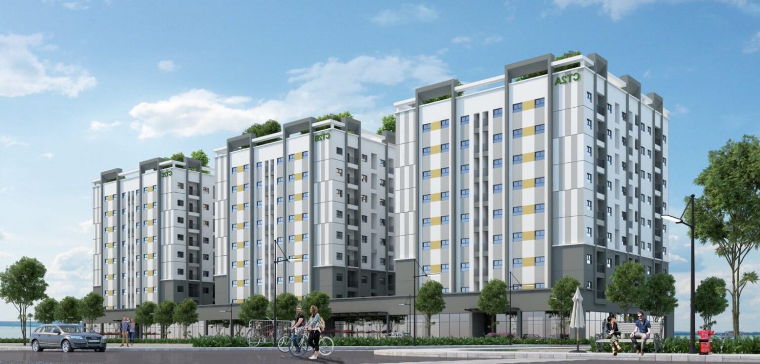 Dự án Nhà ở xã hội Kim Hoa. Ảnh: Công ty TNHH Thương mại và Xây dựng Thân Hà