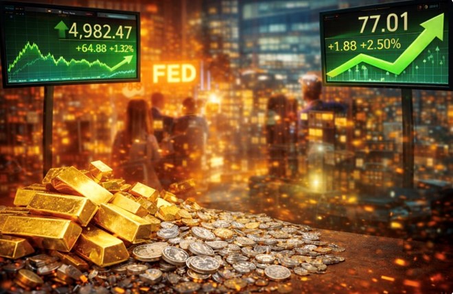 Giá vàng phục hồi sau cú giảm sốc, tâm điểm hướng về CPI Mỹ