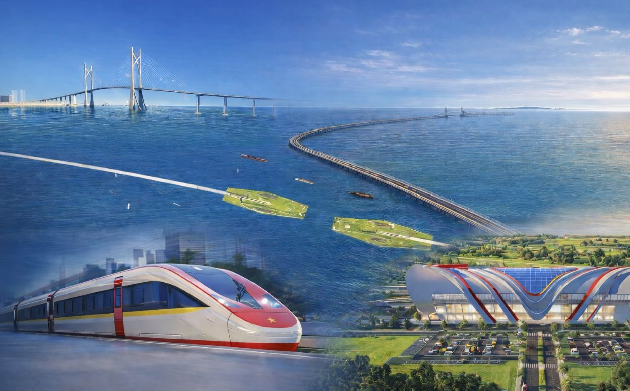 Ho Chi Minh City promotes the development of strategic infrastructure to open the way to the sea. Graphics: Tran Do