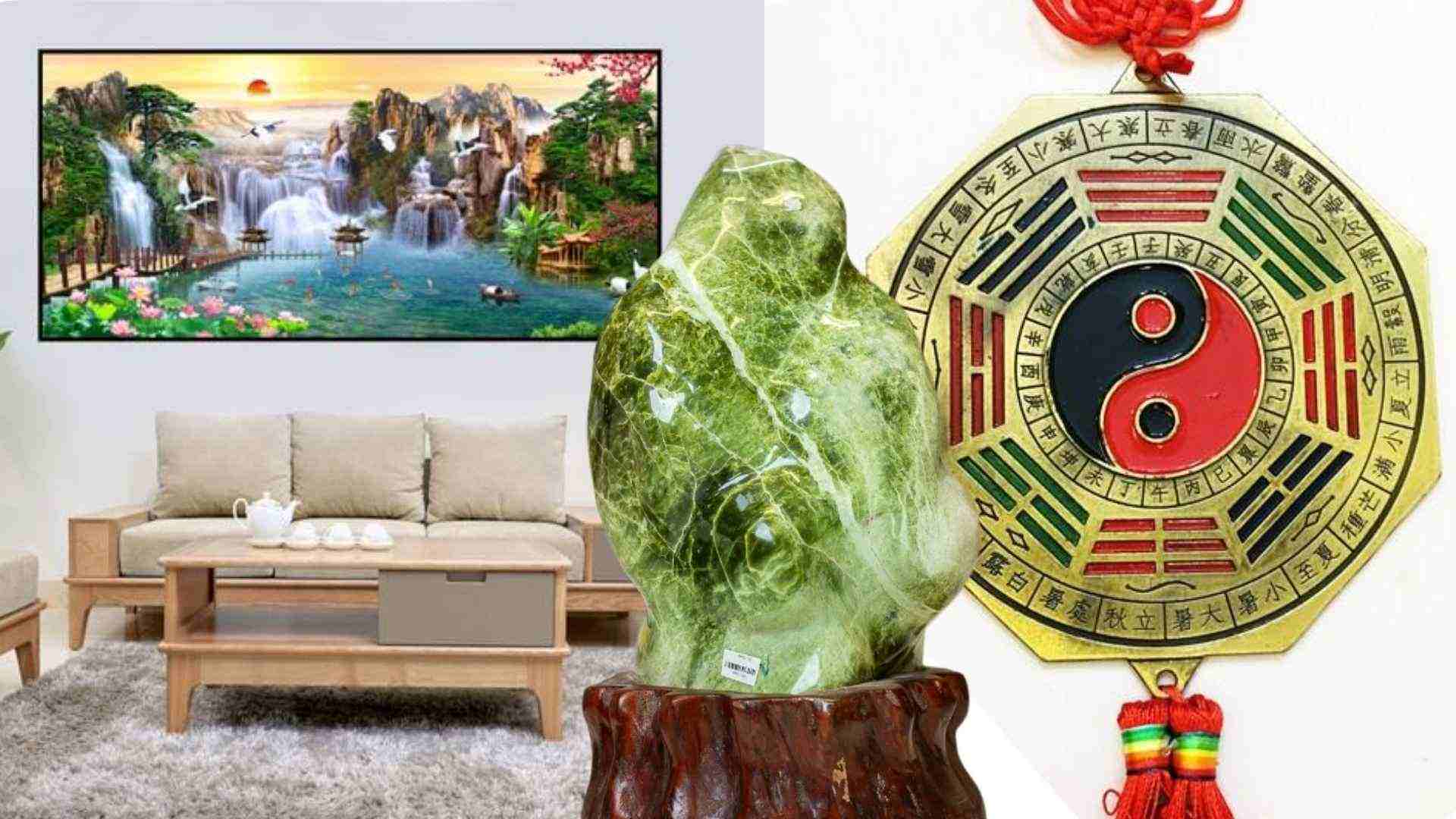 Một số sản phẩm có thể giúp hạn chế luồng khí xấu trong nhà. Đồ họa: Minh Vũ